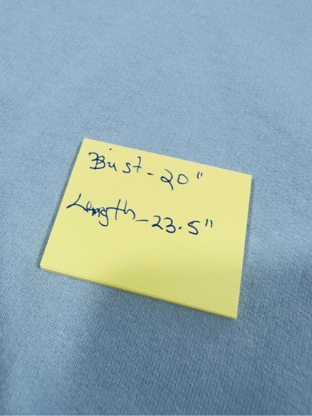 KOAJ Light Blue Crewneck Sweatshirt Embroidered Graphic Pullover XL Casual Cozy - Picture 8 of 9